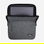 Nilox Funda Sleeve Acolchada 43.9 cm (17.3 Pulgadas) Gris para Portátil o Tablet - Poliéster, Compartimento Adicional, Ligera 150 g