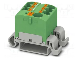 PHOENIX CONTACT Conector de carril PTFIX 10/6X4-NS35A GN