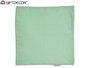 Giftdecor Funda Cojin Cremallera Verde 45x45 cm Poliester 65% Algodon 35% (Set de 24)