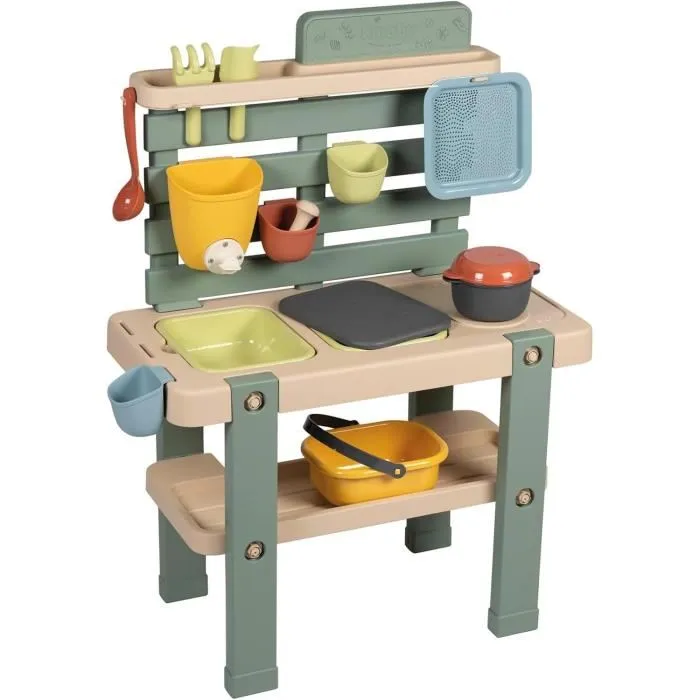Smoby SMO840208 Cocina de Barro con temática de hogar para Niños Smoby SMO840208 Cocina de Barro con temática de hogar para Niños