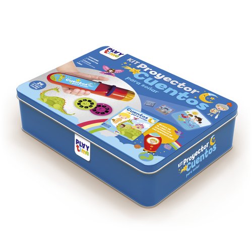 Imagiland Kit Proyector de Cuentos PTM002 para Niños +3 Años, 3 Discos y Libro en Español Imagiland Kit Proyector de Cuentos PTM002 para Niños +3 Años, 3 Discos y Libro en Español