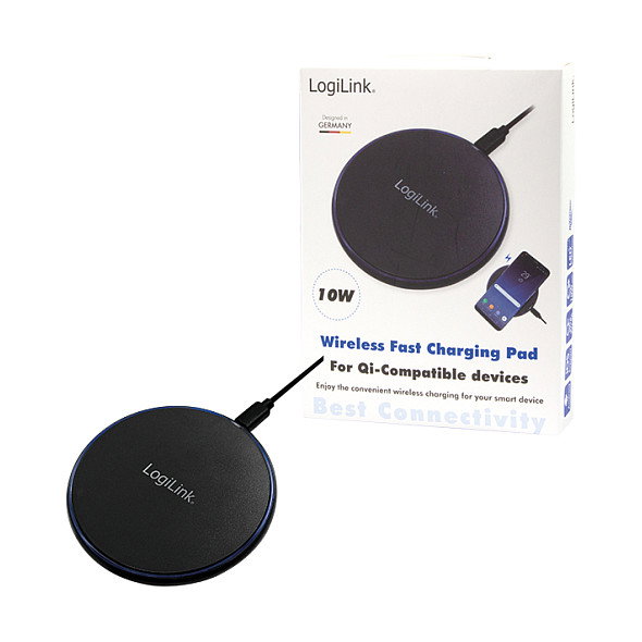 LogiLink Wireless Table Fast Charger 10 W