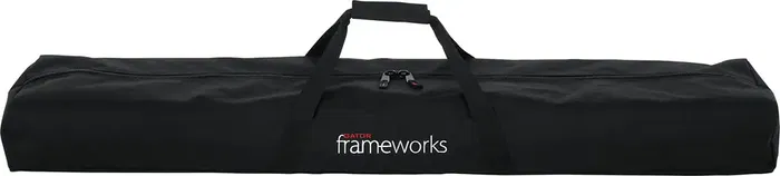 FRAMEWORKS Bolsa de Transporte Nylon Negra para Soportes de Micrófono, Profundidad 241.3 mm, Altura 114.3 mm, Anchura 1257.3 mm, Peso 0.36 kg FRAMEWORKS Bolsa de Transporte Nylon Negra para Soportes de Micrófono, Profundidad 241.3 mm, Altura 114.3 mm, Anchura 1257.3 mm, Peso 0.36 kg