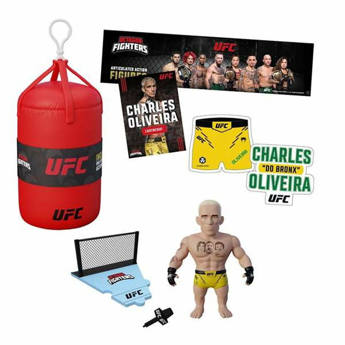 Bizak UFC Punching Bag Figura Articulada 7,5 cm + Set de Lucha Aleatorio Bizak UFC Punching Bag Figura Articulada 7,5 cm + Set de Lucha Aleatorio