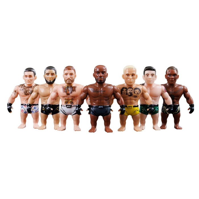 Bizak UFC Saco de Boxeo Figura Articulada 7 pulgadas con Accesorios y Base de Jaula Coleccionable