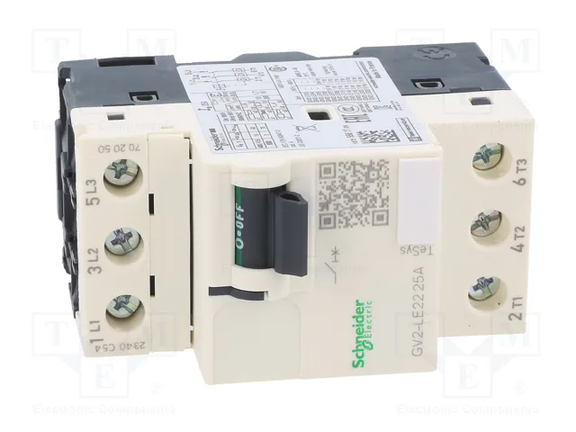 SCHNEIDER ELECTRIC GV2LE22 Interruptor motorizado 9/11kW 230÷690VAC