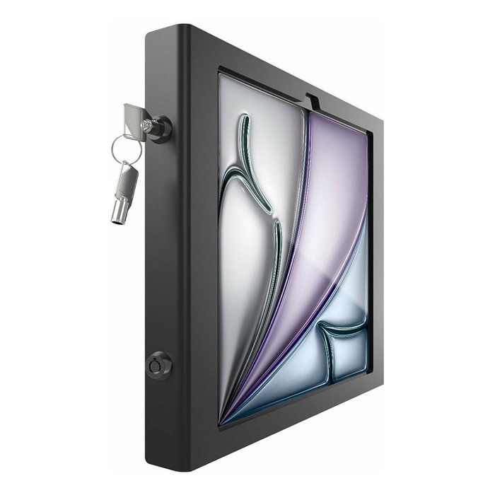 Compulocks iPad Air M2 & M3 13" Apex Secured Enclosure Wall Mount Black Carcasa Montaje en Vidrio