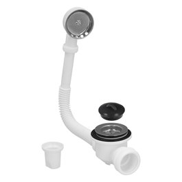 ABRISA Sifón para Bañera con Rebosadero y Salida Orientable 1 1/2