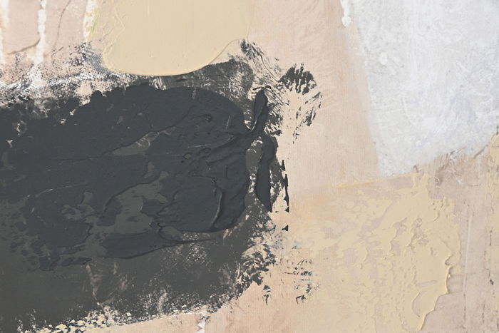 DKD Home Decor Cuadro Abstracto Dorado Negro 4 x 100 x 100 cm (2 Unidades)