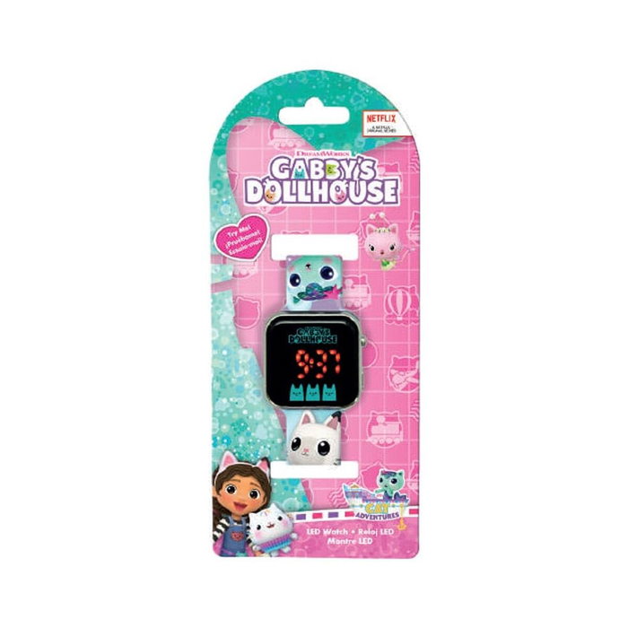 KIDS LICENSING Reloj LED La Casa de Muñecas de Gabby Digital