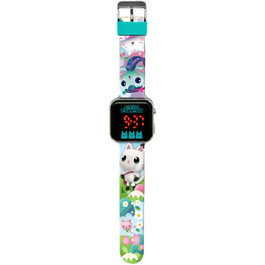 KIDS LICENSING Reloj LED La Casa de Muñecas de Gabby Digital