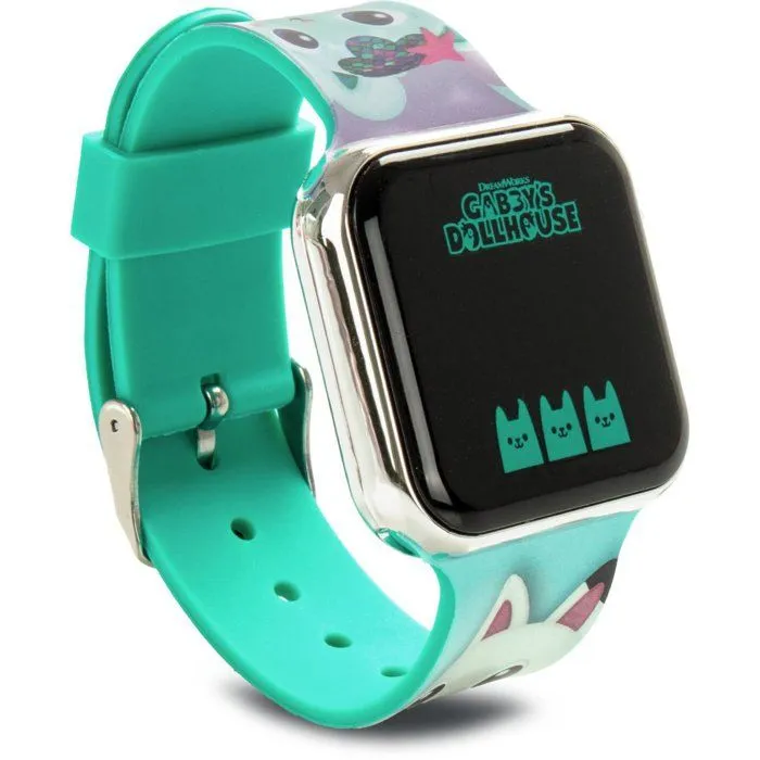 KIDS LICENSING Reloj LED La Casa de Muñecas de Gabby Digital