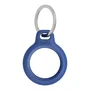 Belkin F8W973btBLU - Funda o carcasa con llavero resistente a rayones para Apple AirTag - Azul