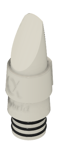 Boquilla Aulós Hybrid para Clarinete C1 Blanco Boquilla Aulós Hybrid para Clarinete C1 Blanco