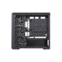 Einarex EXCS-ZM-800R-B Caja Micro-ATX Semitorre con RGB y 4 Ventiladores, Negra