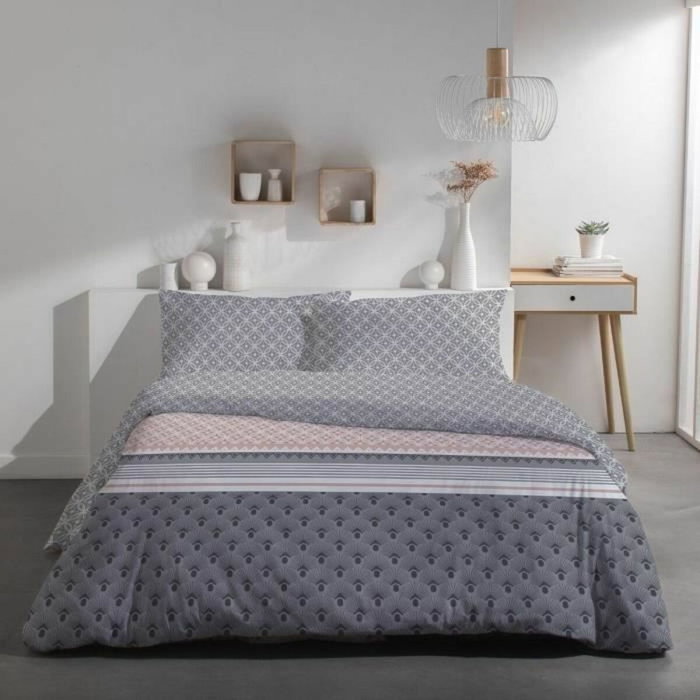 Today Juego de cama doble Sunshine 15,36 de 240 x 260 cm, 100% Algodón estampado Today Juego de cama doble Sunshine 15,36 de 240 x 260 cm, 100% Algodón estampado