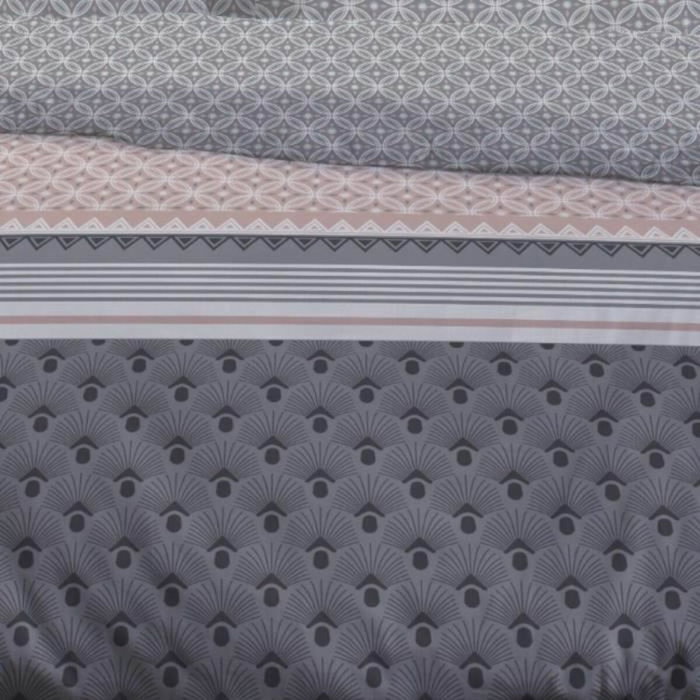 Today Juego de cama doble Sunshine 15,36 de 240 x 260 cm, 100% Algodón estampado Today Juego de cama doble Sunshine 15,36 de 240 x 260 cm, 100% Algodón estampado