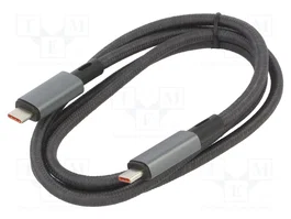 AKYGA Cable USB 4.0 USB C a USB C 1m Negro