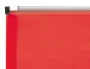 Liderpapel Carpeta dossier A6 con cierre de cremallera rojo translúcido
