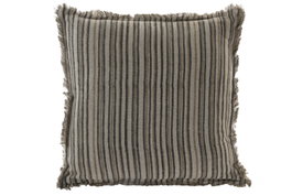DKD Home Decor Cojin Tradicional Natural Negro 50 x 50 cm (2 Unidades)