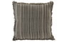 DKD Home Decor Cojin Tradicional Natural Negro 50 x 50 cm (2 Unidades)