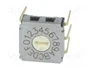 Aratas (Formerly Omron Components) Conmutador de código HEX/BCD 16 posiciones THT