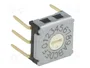 Aratas (Formerly Omron Components) Conmutador de código HEX/BCD 16 posiciones THT