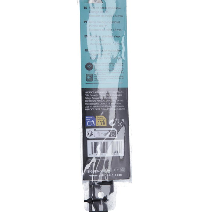 Quid Cuchillo Carnicero Oasis QD Negro 20cm