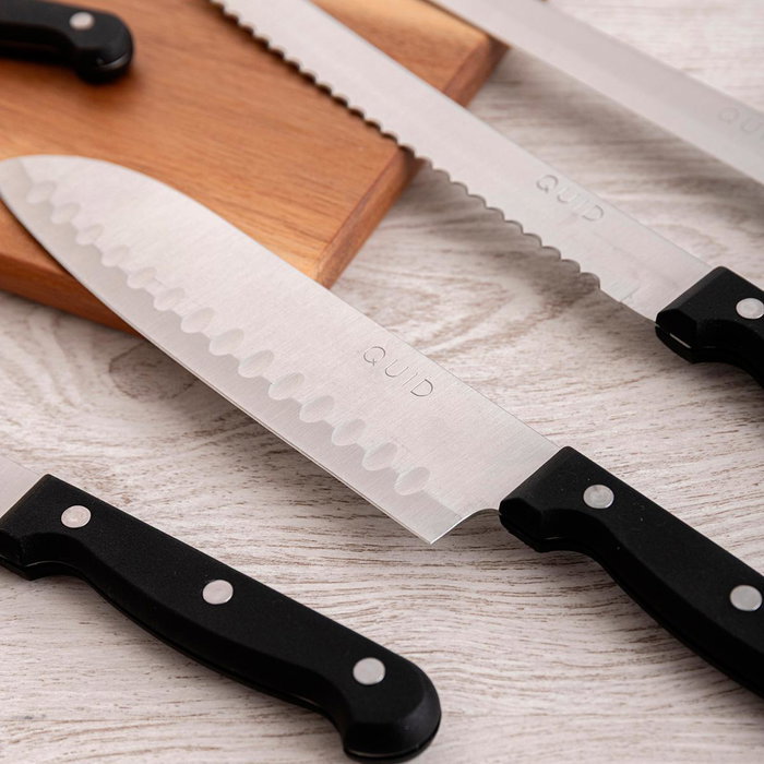 Quid Cuchillo Carnicero Oasis 15 cm Negro Quid Cuchillo Carnicero Oasis 15 cm Negro
