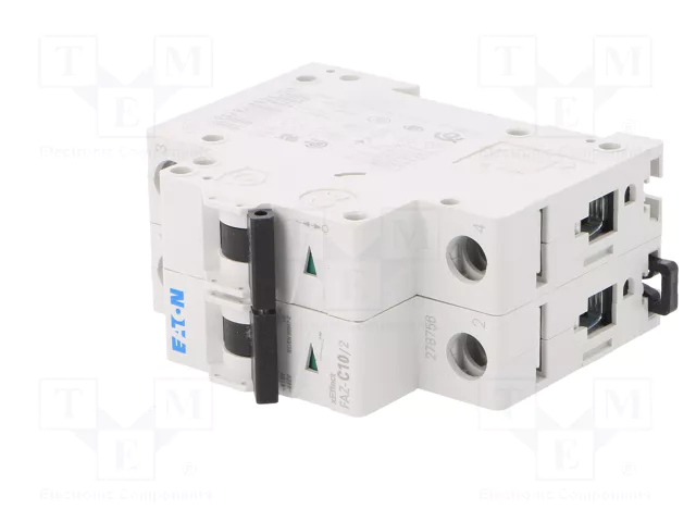 EATON ELECTRIC FAZ-C10/2 Interruptor magnetotérmico 10A 2 polos 15kA