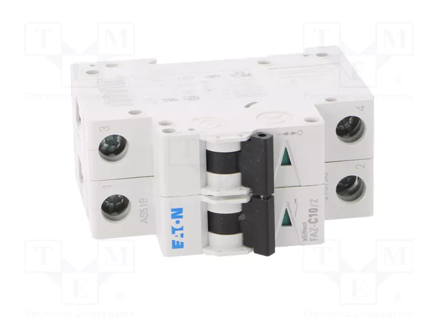 EATON ELECTRIC FAZ-C10/2 Interruptor magnetotérmico 10A 2 polos 15kA