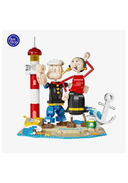 PANTASY Kit Construccion Popeye & Olivia Popeye 1500 Piezas 33cm
