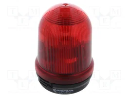 WERMA Señalizador Luminoso de Luz Intermitente Rojo