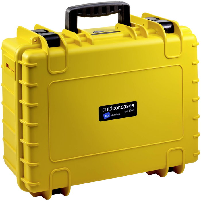 B&W Type 5000 Amarillo con divisores acolchados