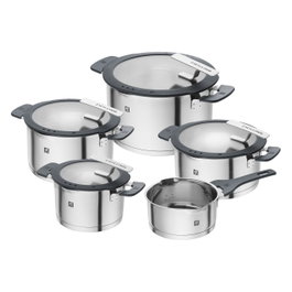 Zwilling Simplify Juego de ollas de 5 piezas en acero inoxidable