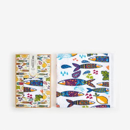 Castelbel sardine kichen cloth
