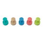 MAUL Kegelmagnete Ø 1,2 x 1,6 en colores turquesa, marrón, azul, rojo y verde