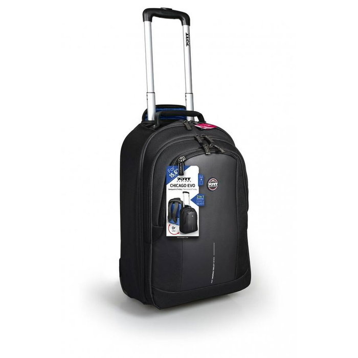 Port Designs Mochila con ruedas Chicago Evo de 15,6 pulgadas