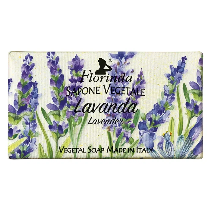 Florinda Pastilla de Jabón de Lavanda, Vegana, 100 g Florinda Pastilla de Jabón de Lavanda, Vegana, 100 g