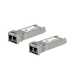 Ubiquiti UACC-OM-MM-10G-D-2 Módulo Transceptor Fibra Multimodo LC 10 Gbps SFP+ hasta 300 metros Pack 2