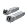 Ubiquiti UACC-OM-MM-10G-D-2 Módulo transceptor de fibra óptica multimodo 10G (Pack de 2)