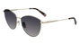 Longchamp LO155S-726 Gafas de Sol para Mujer en Dorado y Rosa