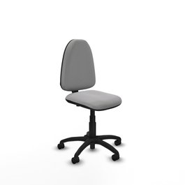 PIQUERAS Y CRESPO Silla de oficina Aýna Gris claro sin brazos