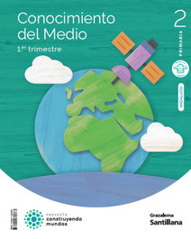 GRAZALEMA Conocimiento del Medio Mochila Ligera 2 Primaria Construyendo Mundos, AA.VV - GRAZALEMA
