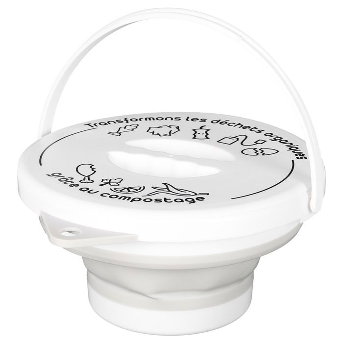 Je cherche une Idee Cubo Compost Plegable con Tapa 5 L para Cocina y Restos Orgánicos