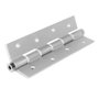 HERRAJES ALK Bisagra Simple Acción U5814 Acabado Negro Herrajes para Muebles
