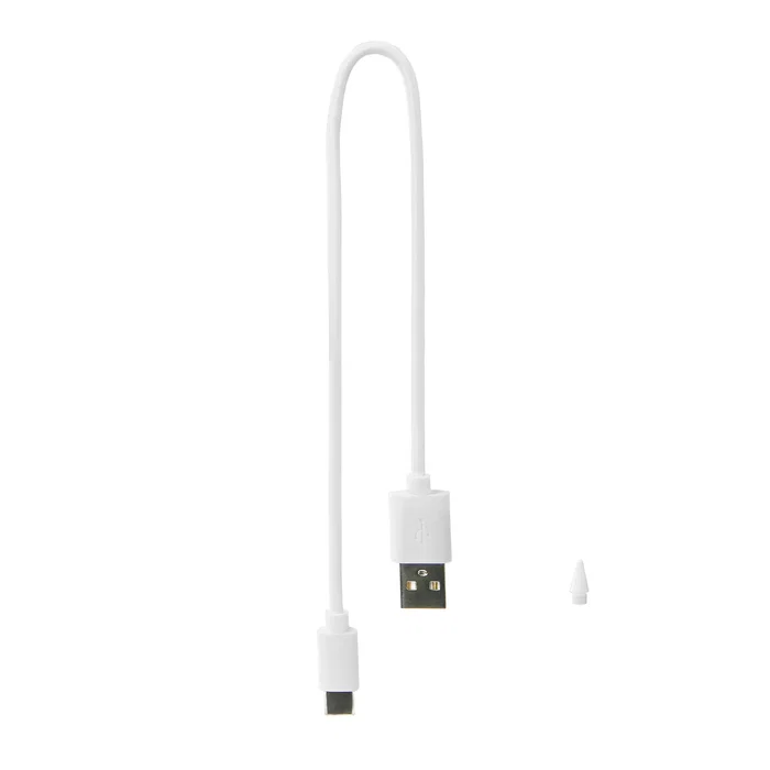 Dicota D32074 Lápiz Digital Apple Pencil Compatible para iPad, 9h Batería, Blanco Aluminio, Tableta Gráfica