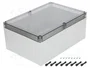 FIBOX MNX Carcasa Universal de Policarbonato Gris