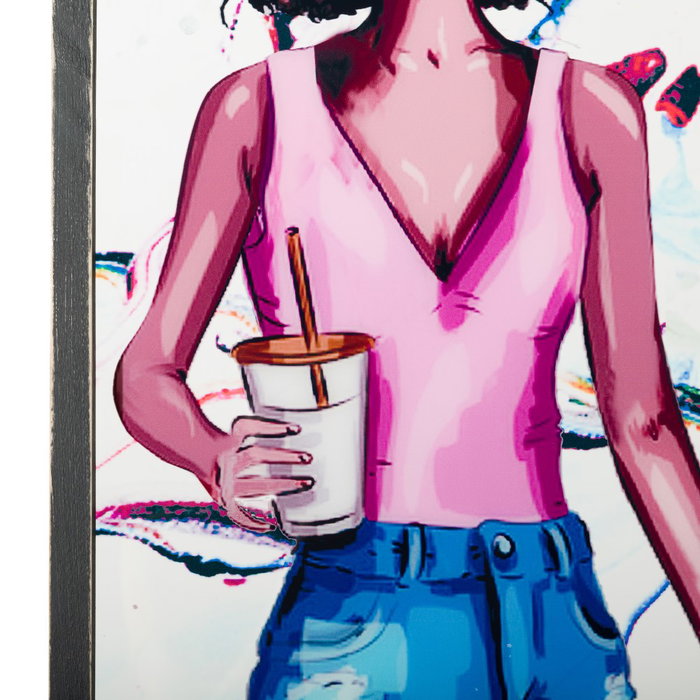 Cuadro Impresión Chicas 4/M Multicolor 34 X 2 X 120 cm (Set de 4) Cuadro Impresión Chicas 4/M Multicolor 34 X 2 X 120 cm (Set de 4)