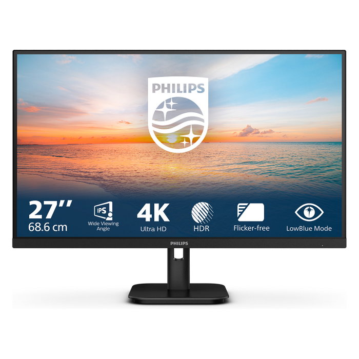 Philips 27E1N1800A/00 Monitor 4K 27 pulgadas IPS Negro Philips 27E1N1800A/00 Monitor 4K 27 pulgadas IPS Negro